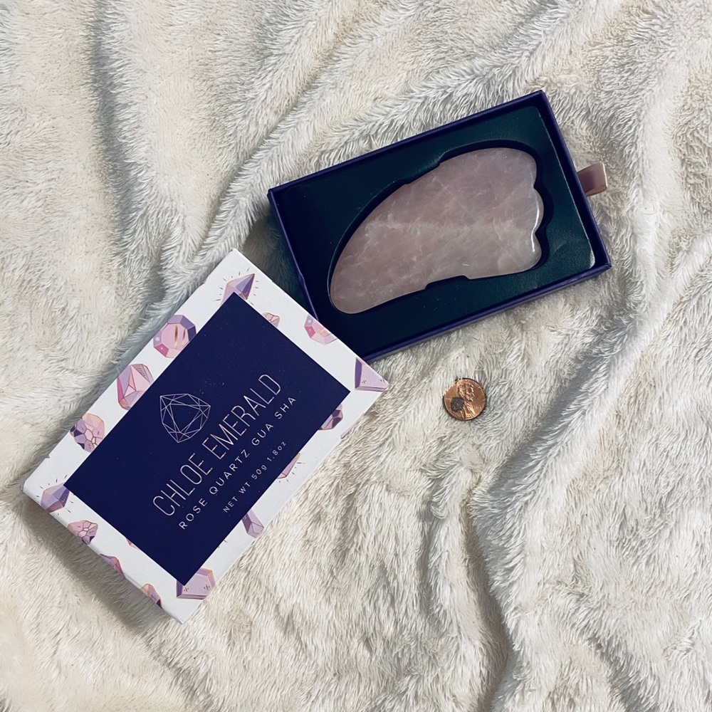 rose quartz Gua Sha
